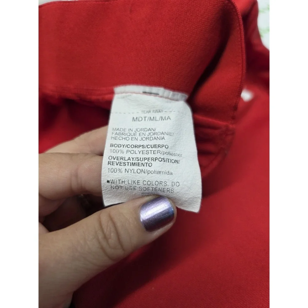 Under Armour‎ Red Tapered Track Pants Men's Medium Techwear Gorpcore Inspired